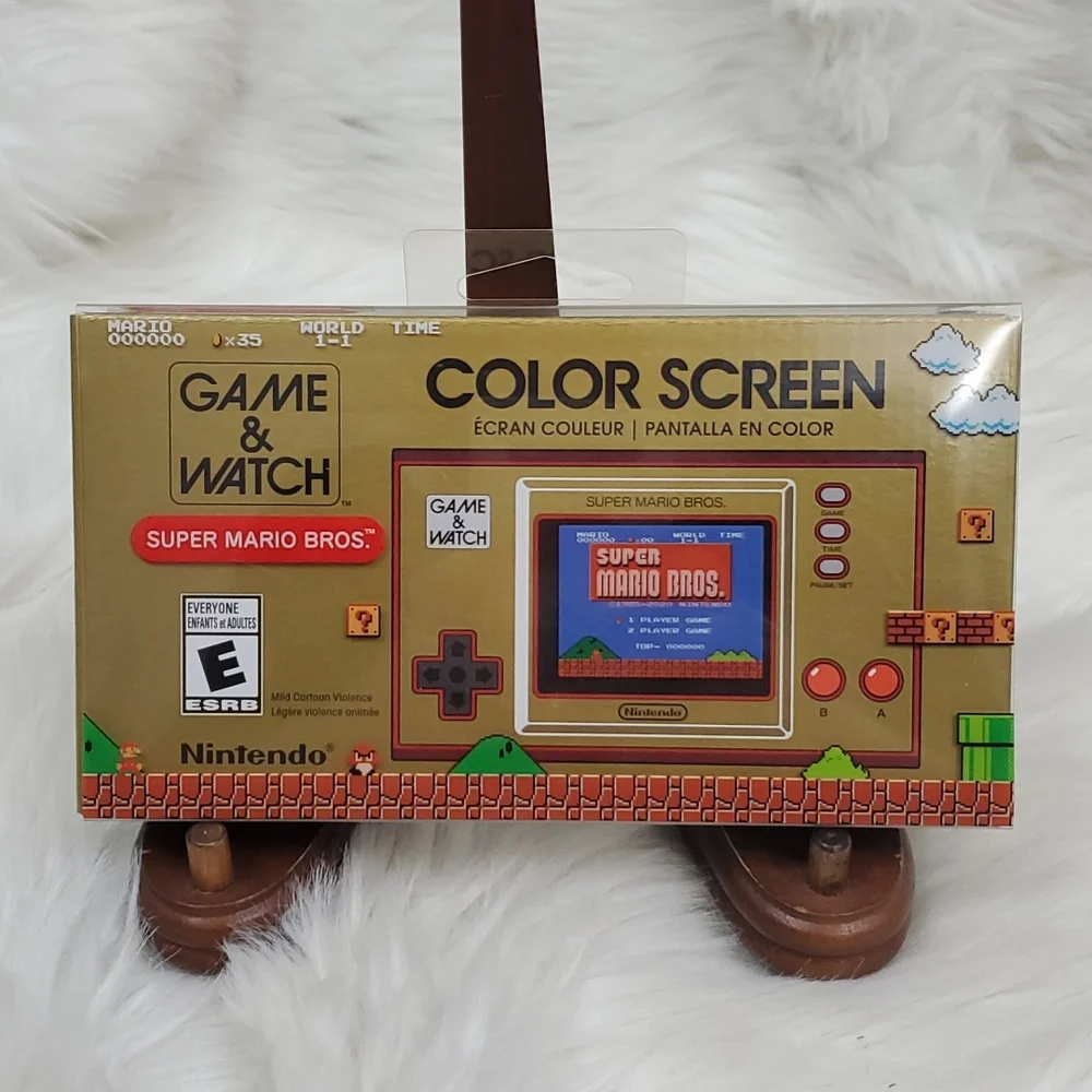 Nintendo Game Watch Super Mario Bros Electrinic Handheld New